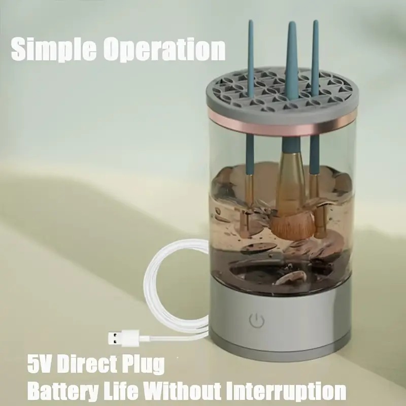 Miniatura 4 de Limpiador De Brochas De Maquillaje